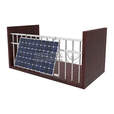 Fast Installation Plug and Play Home Solar Balcony System Aluminum Structure