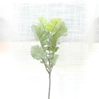 QSLH-PE009 Green Leaf Artificial Cheap Leaves for Decorations