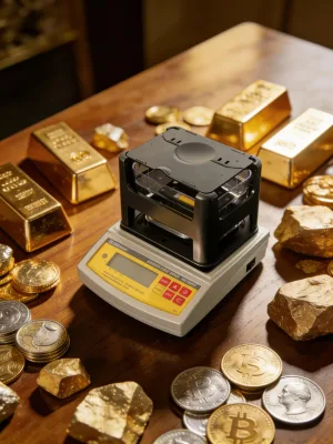 DH-3000K Non-Destructive Gold Karat Tester | 10K-24K Gold Density Test Machine