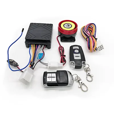 Hot Anti-theft Security System Universal Electric Remote Motorcycle Alarm System  Lock With 2 Controllers YL-AS02