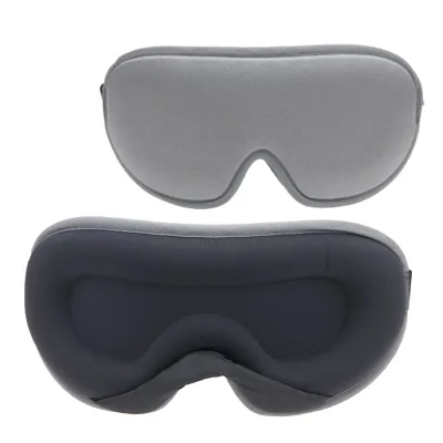 Hot Selling Shading Light Breathable Eye Cover Sleeping Mask Elastic Strap 3D Sleeping Eyeshade