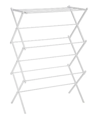 X-type folding coat hanger household multi-layer floor drying rack indoor balcony travel coat hanger storage rack