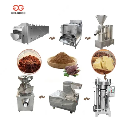 Electric Machine for Making Dry Cocoa Powder Semi-Automatic Cocoa Paste Making Machine