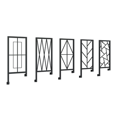 Stair Handrail Metal Staircase Accessories Colors Anti Slip Customized Stair Handle