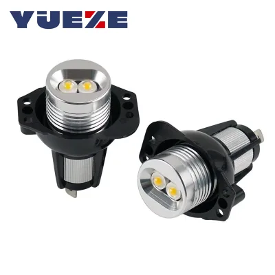 Car LED Angel Eyes Light Halo Ring Auto Headlight Assembly Bulbs Lamp for BMW 3 Series E90 E91 2005-2008 Car Accessories