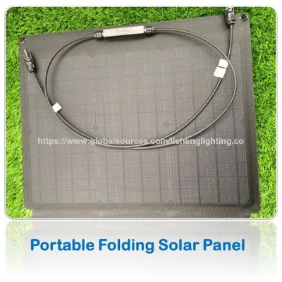 Original factory 60W monocrystalline Folding solar panel Portable solar panel for outdoor camping and portable power station