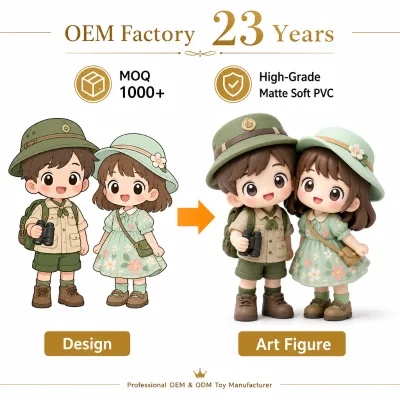Mini Paintable Figurines Action Figure Valentine's Day Gift Plastic Doll Ornament Figurines Hot Toys Cute Action Figure Toy