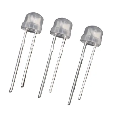 F5 Straw Hat Led Ra>97 Pure White Warm White F5 Round Head Household Appliances Dedicated Light Emitting Led Diode