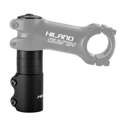 JOYSUN Mountain Bike Front Fork Tube Booster Extender Aluminum Alloy Durable Matte Black Riding Accessories