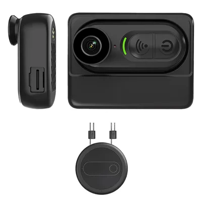 VD02 Mini Thumb Camera CMOS MicroSD WiFi 125 Review Angle Built-in 600mAH 2500mAH Charging Case 1080P Sports DV for Pets