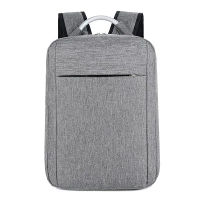 Business Travel Backpack for Men's Casual Use with USB Charging Laptop Bag Breathable Polyester Lining Below 20L Capacity