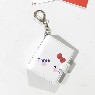 Wholesale Supply INS Kitty Mini 2-inch PVC Photo Album with Keychain -style