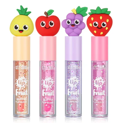 Most Popular Color-Changing Lip Gloss Oil Long Lasting Plumping Moisturizer with Glitter Finish Lip Oil