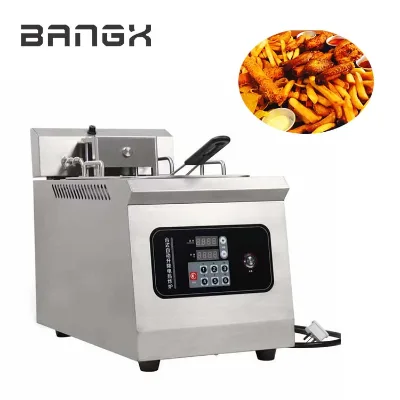 Stainless Steel 7L 14L Lift-type Deep Fryer Commercial Electric Deep Fryer Catering Equipment