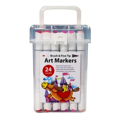 Brush & Fine Tip Art Markers