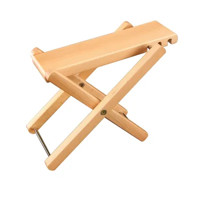 Foldable Wooden Guitar Foot Stand Classic Portable Guitar Foot Rest