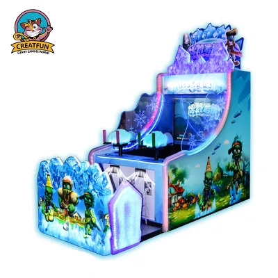 2 Players Coin Arcade Video Game Machine Water Shooting Ticket Redemption Game Machine