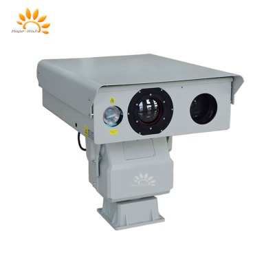 Multi Functional Tri-spectrum Security Surveillance System Integrating Optical System Laser Illuminator and Thermal Camera