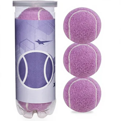 Tennis Balls 3/4 Pack High Elasticity Durable High-Visibility Colored Balls for Beginners Training & Practice Dog Exercise