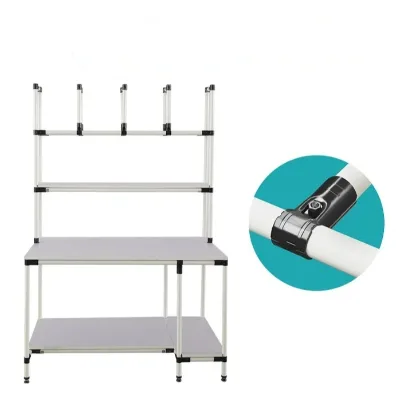 New Medium Duty Metal FIFO Racking System Plastic Coated Steel Pipe Racking