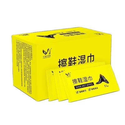 Wholesale Shoe Wipes Cleaner  Disposable Shoe Cleaning Wipes Polish Shine Leather Shoe Wipes for Leather