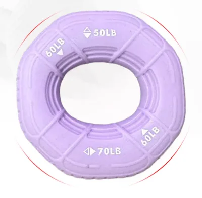 Silicone Hand Grip Ring Three Resistance Level Hand Grip Strengthener for Men and Women Hand Rehabilitation Training Tool