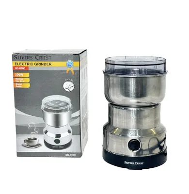 300ml Electric Household Coffee Grinder, Multi-use Grinder for Coffee Beans, Nuts, Grains & Spices, Equipped with 4 Blades
