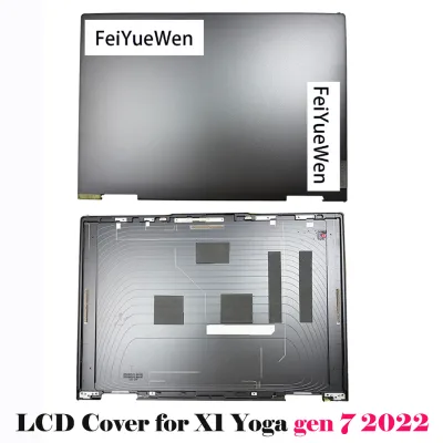 Original Storm Grey LCD Back Cover Replacement for ThinkPad X1 Yoga 7th Gen 2022 Durable Lightweight Housing Shell