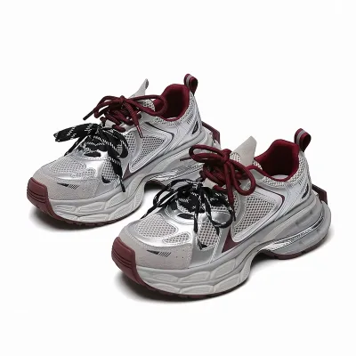 2025 Popular Women's Designer Sneakers Printed 3D Printing Fall New Styles Breathable Comfortable Walking Platform Casual Shoes
