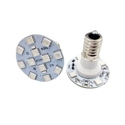 24V E14 LED Color-Changing Funfair Light Bulb Automatic Program LED for Amusement Flat Automatic Changeable E14 Emitting Color