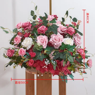 Flower Balls for Wedding Centerpieces Fake Flower Ball Arrangement Bouquet Rose Bouquet Centerpiece Flowers for Wedding Table