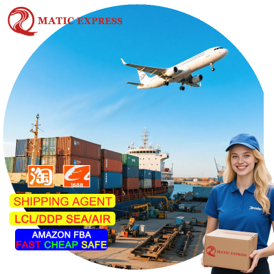 Shenzhen Rotterdam Direct Weekly Sea Freight LCL+Express Options Free Amazon FBA Customs Clearance 30-40 Days Express Shipping