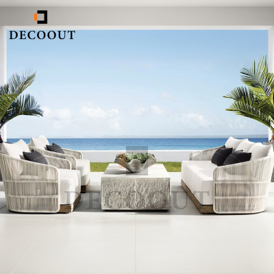 Outdoor Modular Sectional Rattan Daybed Patio Garden Seating Conversation Sofa Set