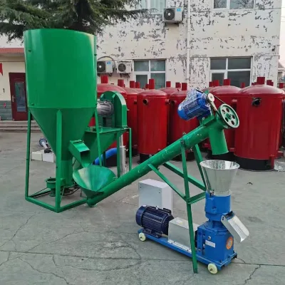 New Design Factory Direct Sale Feed Mixer Crusher Poultry Feed Processing Equipment