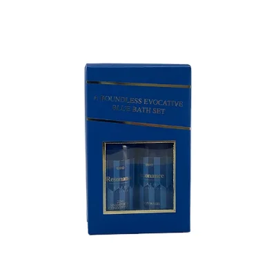 Private Label Wholesale Moisturizing Lightening Shea Butter Skin Whitening Body Lotion Shampoo Gift Set for Men