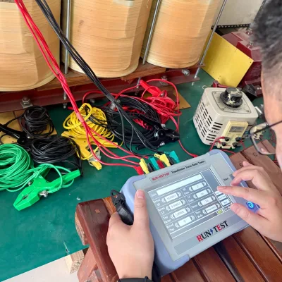 On-Site Testing Handheld TTR Tester for Transformer Maintenance Digital Handheld TTR Tester with Built-in Lithium Battery