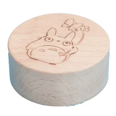Joyce Gain MZ-06 Custom Mini Wooden Rectangle Music Box Hand-Cranked Carved Design CE Certified Holiday Birthday Gifts Zinc