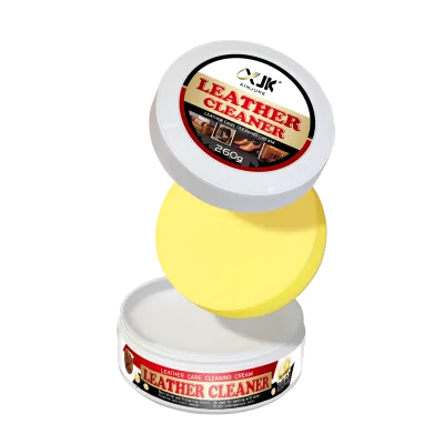 Professional Multi-Purpose Leather Cleaning Paste Household Cream for Stain Removal Shine Enhancement for All Leather Goods