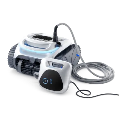 Robotic Pool Cleaner Lightweight Easy Lift Rechargeable Save Manual Cleaning Time