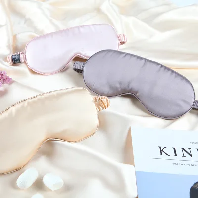 Soft Silk Satin Eye Sleeping Mask Natural Mulberry Cheap Silk Eye Mask for Sleep