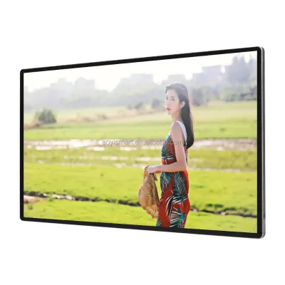 Best Wholesales Prices Smart 22 32 43 55 65 Inches Wall Mounted 4k Wifi Android Internet Lcd Display Advertising Player