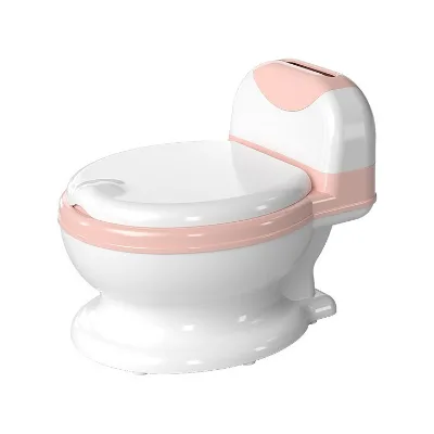 Doublecare Simulated Potty Training Toilet 1:1 Realistic Design with Detachable Bowl, PU Cushion, Non-Slip for 1-8Y Kids