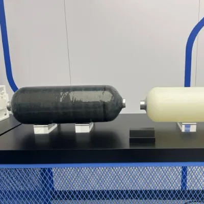 9L 350bar 35mpa Hydrogen Storage Bottle Fully Filled with 0.22kg of Hydrogen With Valve