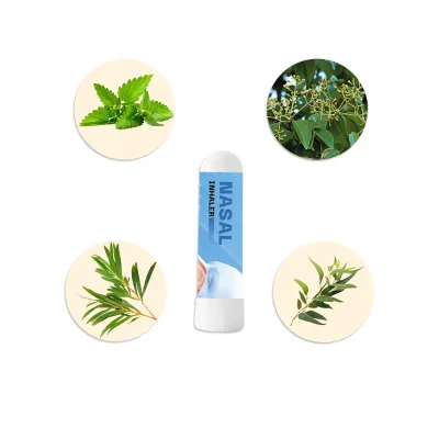 Factory Price Aroma Nasal Inhaler Mint Cylinder Healthcare Supply