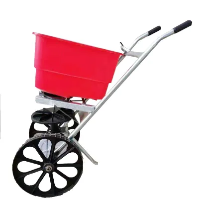 Agricultural Handcart Fertilizer Spreader Manpower Fertilizer Cart Handcart Fertilizer Spreader Fruit Tree Fertilizer Applicator