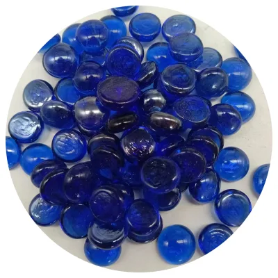 Popular Hot Selling Flat Glass Beads Round Glass Beads for Fire Pits