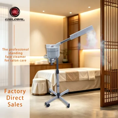 Full-Automatic Single Heat Facial & Hair Steamer with Multi-Function Steam for Skin Care and Hair Treatment