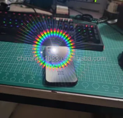Rp CPL ND Plastic Glass Grass Diffraction Raster Lens Film Filter Pyrotechnics Chromadepth 3D Glasses Magenta & Green