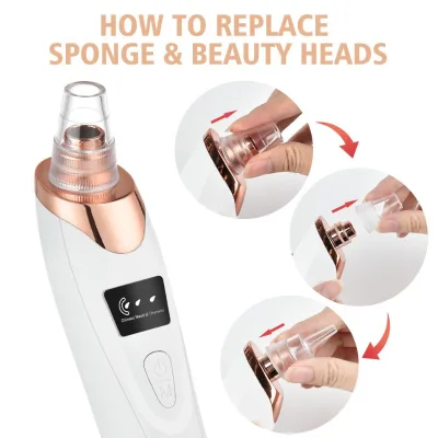 Adjustable Suction Beauty Instrument for Blackhead Care, Helping Refine Pores and Promote a Clear, Smooth Complexion
