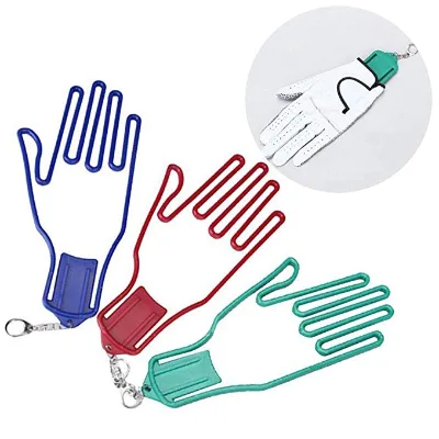 Golf Gloves Holder Rack Dryer Hanger Plastic Stretcher Shaper Tool Bracket